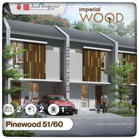 Type PineWood 2 lantai DP 5 jt Cicil 1,5 Thn di Tangerang dkt Bandara