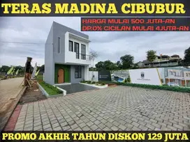 WOW PROMO DISKON 129 JUTA DI PERUMAHAN ISLAMI TERAS MADINA CIBUBUR