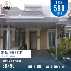 Rumah 2 lantai di citra indah city jonggol