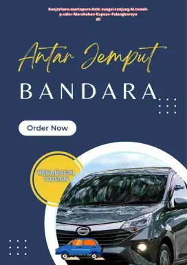 Antar Jemput Bandara dan Berbagai Kota Tujuan