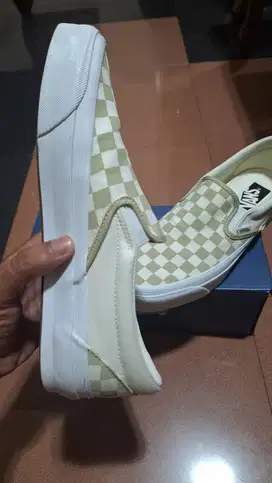 Vans Lx Classic Slip on 98 (Checkerboard Eucalyptus)
