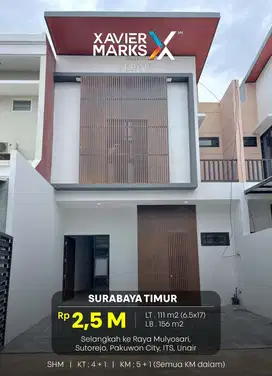 Dijual Rumah Mewah New Gress Selangkah ke ITS,unair