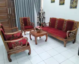Kursi jati bekas