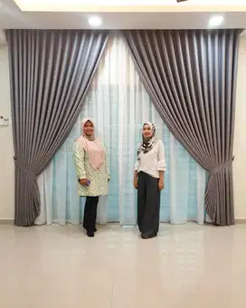 Penjual Tirai Gorden Jendela Gordyn Mewah Hordeng Model Terbaru Murah