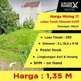 Di jual tanah dubawah njop di bukit rivaria sawangzn depok jabar