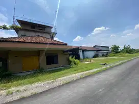 Lahan dan gudang bekas penggilihan beras murah sekali di sragen