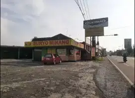 Jual Tanah dan Bangunan di pinggir jalan Raya Propinsi Jogja