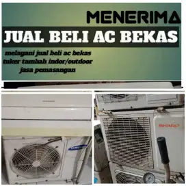 Terima ac bekas rusak