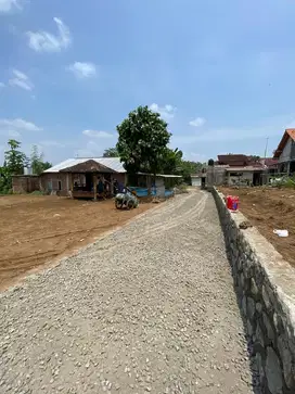 Di Jual Tanah di Utara Purwokerto dengan View Kota  dan G. Slamet
