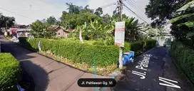 Dijual Tanah Pinggir Jalan Hook 600m2, Jl. Pahlawan gang 6, Purwokerto