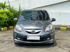 KM 30rb Brio 1.2 E AT 2014 Honda Matic Grey Abu dp pake motor