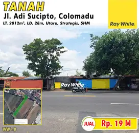 Dijual Tanah Strategis Jl. Adi Sucipto, Colomadu, Karanganyar