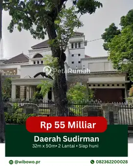 DIJUAL VILLA JALAN SUDIRMAN