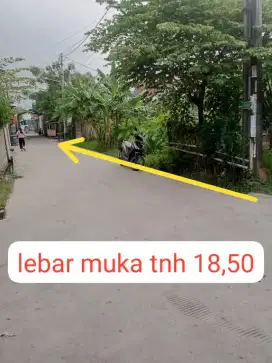 Dijual murah Tanah hook strategis di ujung harapan Bekasi Utara