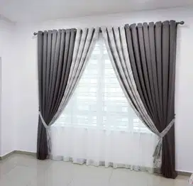 Toko Gorden Blackout Sekat Klinik Hordeng Pintu Gordyn Vitrase