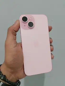 Iphone 15 Pink 128GB fullset Bh 91% Original iBox