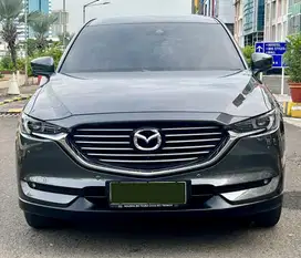 Mazda CX8 CX 8 CX-8 Elite 2020 Antik Low Km Murah Bekas Abu Genap Top