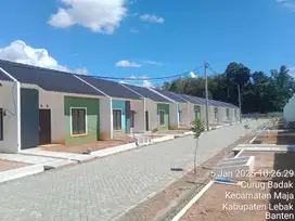 Rumah subsidi siap huni di Maja