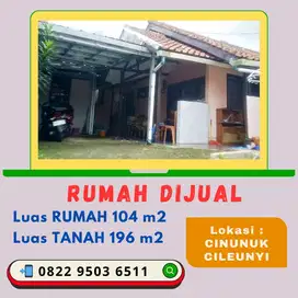 Dijual Cepat Rumah di Cinunuk, Cileunyi