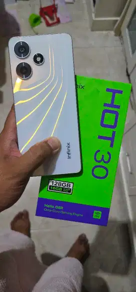 Infinix hot 30 NFC 8/128 fullset mulus