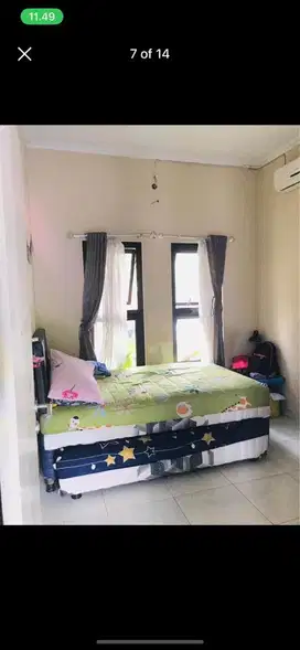 Kasur spring bed tingkat selorok