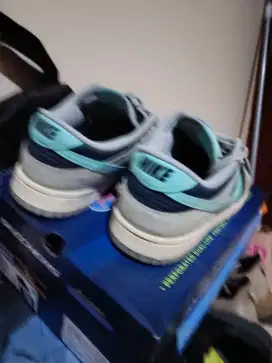 jual sepatu nike ori retro blue size 43 layak pakai good condition