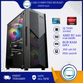 Core i3 7100 AMD R7 240 4GB GDDR5