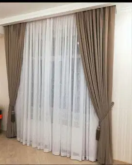 Supplier Tirai Gorden Jendela Gordyn Mewah Hordeng Model Terbaru Murah