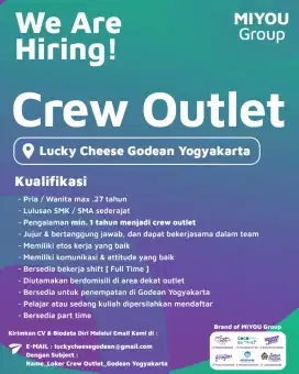 CREW LUCKY CHEESE GODEAN