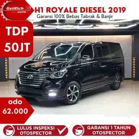 [KM 60 RIBU] HYUNDAI H1 ROYALE DIESEL AT 2019