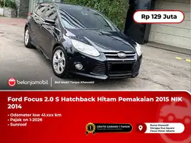 [ LOW KM ] Ford Focus 2.0 S HB Hatchback Sunroof Hitam 2014/2025