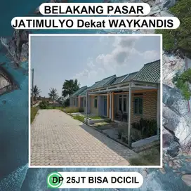 RUMAH HUNIAN Minimalis Ideal di BELAKANG PASAR DAN SPBU Jatimulyo