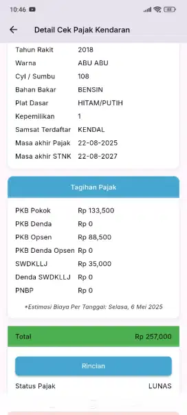 Vario 110 istimewa
