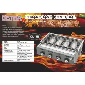 Pemanggang Merk Getr 4 tungku