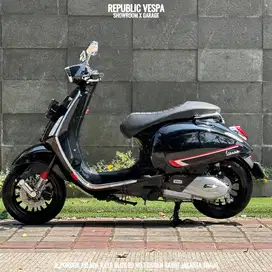 Piaggio Vespa SPRINT S 150 IGET ABS LED Th 2019 WARNA HITAM GLOSSY PER