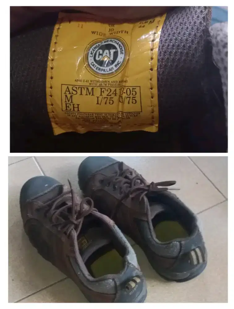 Sepatu safety shoes Caterpillar