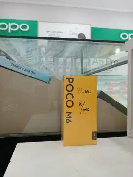 POCO M6 8/256 NEW MURAH QR GADGET