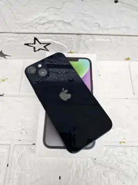 Iphone 14 256gb black second resmi