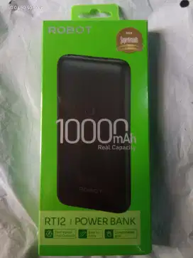 Powerbank ROBOT 10000Mah Dual Port USB Garansi Resmi