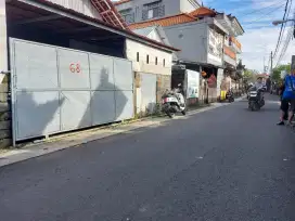 Jual tanah isi bangunan di Jl Gunung Agung Denpasar Barat Bali