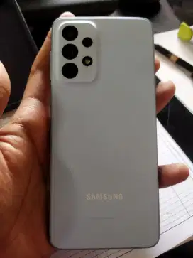 Samsung A33 5G 8/256 Biru Muda Mulus Lengkap Bonus Charger Ori