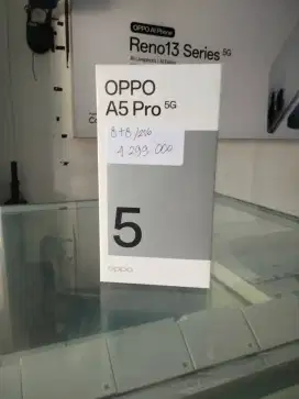 OPPO A5 PRO 5G 8+8/256 garansi resmi