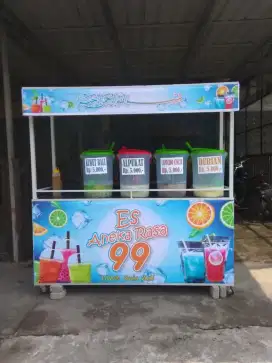 Steling jualan minuman dan makanan
