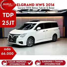 LOW KM 60 RIBU!!! NISSAN ELGRAND 2.5 HWS STAR AT 2014