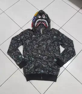 JAKET COWO HOODY LORENG #02