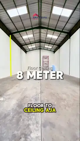 Gudang Akses 40 Ft ada Office di Kawasan Industri Manis Infinity