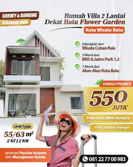 PROMO VILLA VIEW KEREN BATU 500 JUTAAN