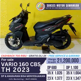 Order vario 160 Cbs th 2023 pake kredivo aja 1 jam langsung ACC