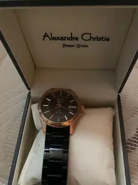 Jam Tangan Alexandre Christie Primo Steel