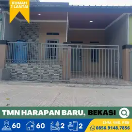 Rumah dijual Murah Taman Harapan Baru, Bekasi 5 menit Harapan Indah